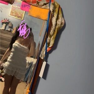 Princess Polly White Ruffle Mini Dress